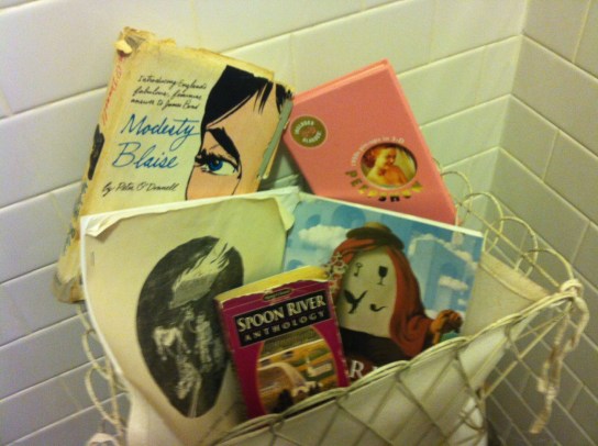 FLAPPERHOUSE Bathroom Library