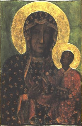Black Madonna of Częstochowa, Poland.