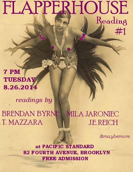 FLAPPERHOUSE Reading Flyer