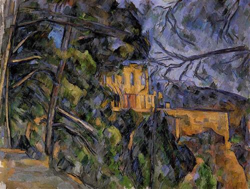 Chateau Noir - Paul Cezanne, circa 1904