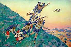 People of the Future - Konstantin Yuon, 1929