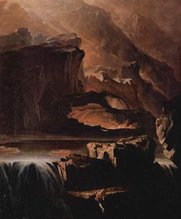 Sadak in Search of the Waters of Oblivion - John Martin, 1811