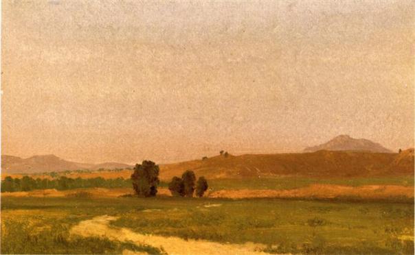 Nebraska on the Plain - Albert Bierstadt, 1911