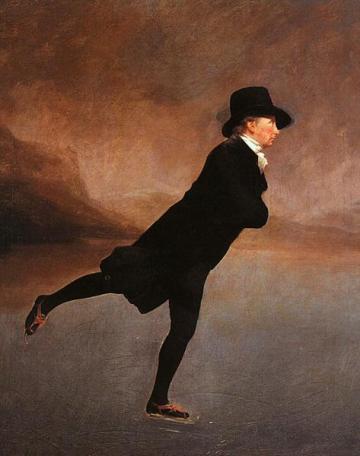 The Skating Minister - Henry Raeburn, 1784